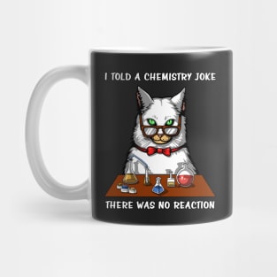 Cat Chemistry Teacher Mug